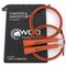 WOD Nation Adjustable Speed Jump Rope Workout Equipment - Orange, Alloy Steel, Adjustable Length - Boxing, MMA & Cardio Equipment - Jump Rope for Men, Women & Kids - Gym Essentials & Home Workout Gear